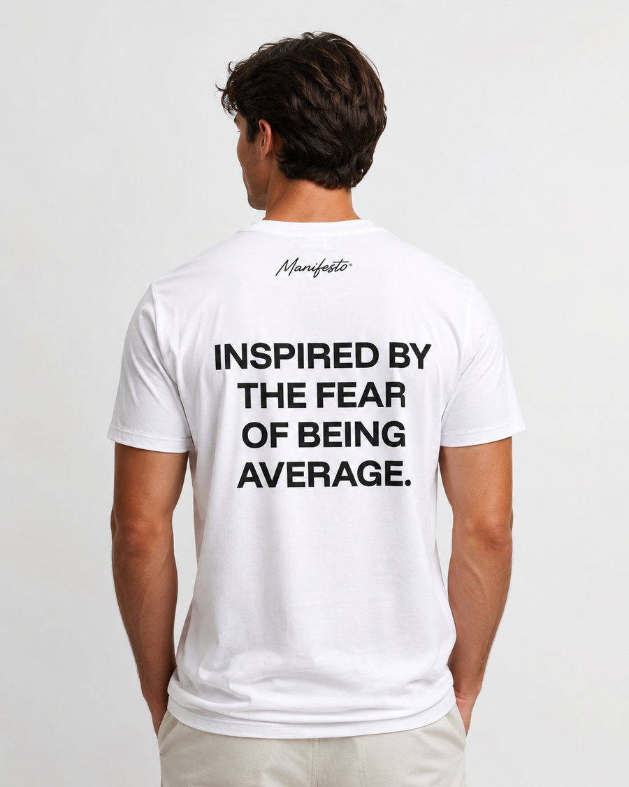 INSPIRED BY THE FEAR OF BEING AVERAGE